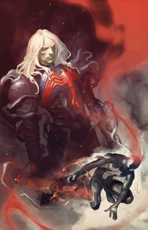 Symbiote Spider-Man King In Black #1 parel virgin variant