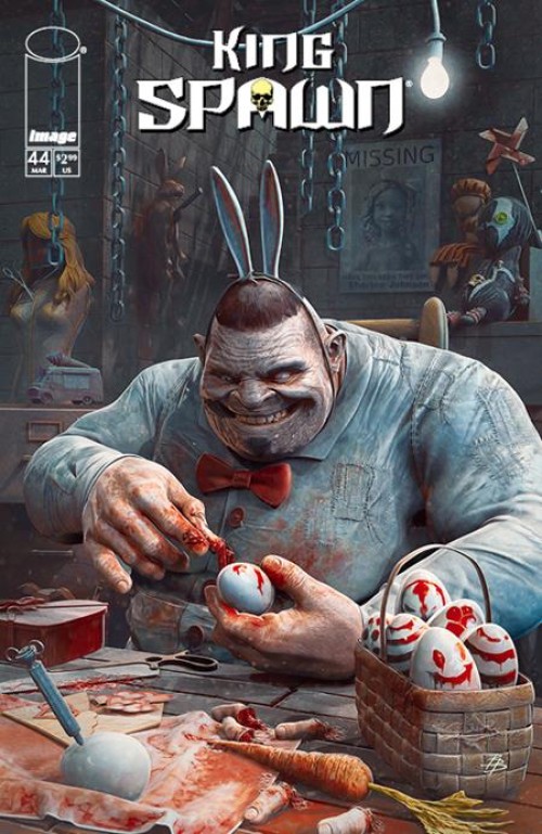 King Spawn #44 cover c barends variant