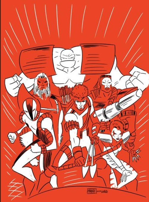 Youngblood Deluxe #1 (2025) cover c harder variant