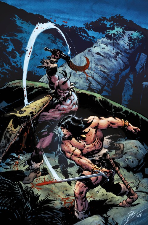 Conan The Barbarian #20 (2023) cover e torre virgin