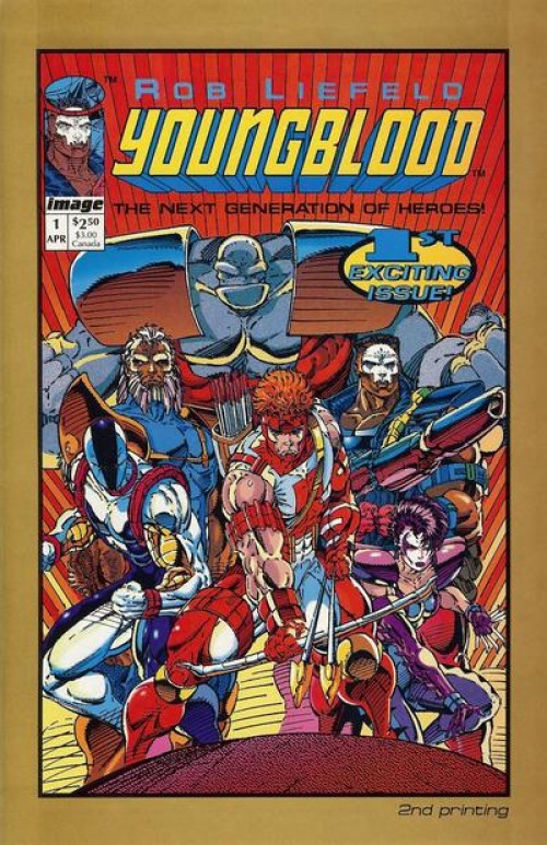 Youngblood #1 (1992) second print