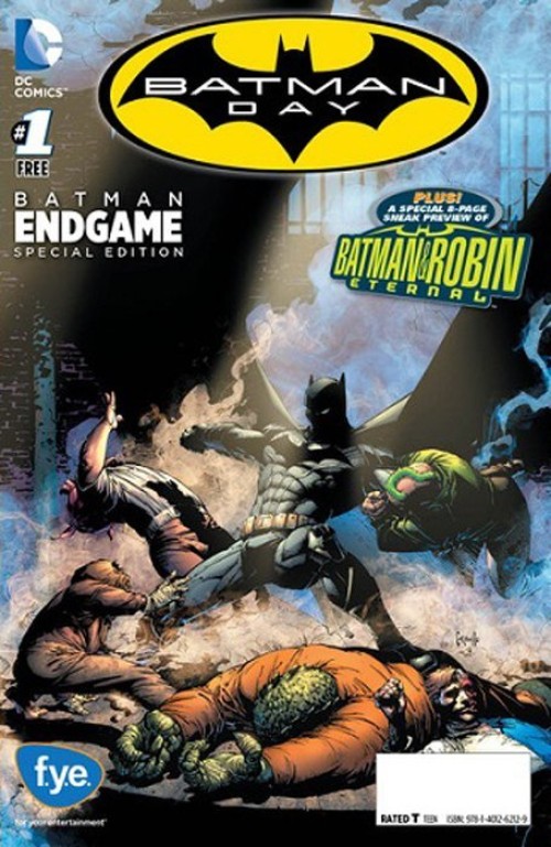 Batman Endgame Special Edition #1 fye cover