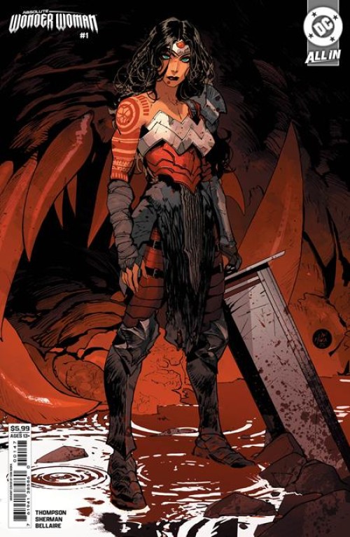 Absolute Wonder Woman #1 (2024) fifth print cover b mora variant
