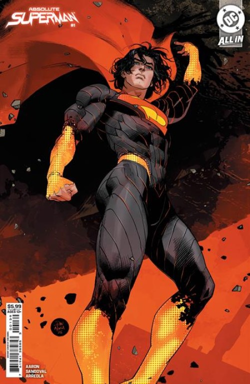 Absolute Superman #1 (2024) fourth print cover b mora variant