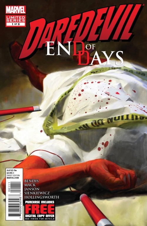 Daredevil End of Days #1-8 comic set