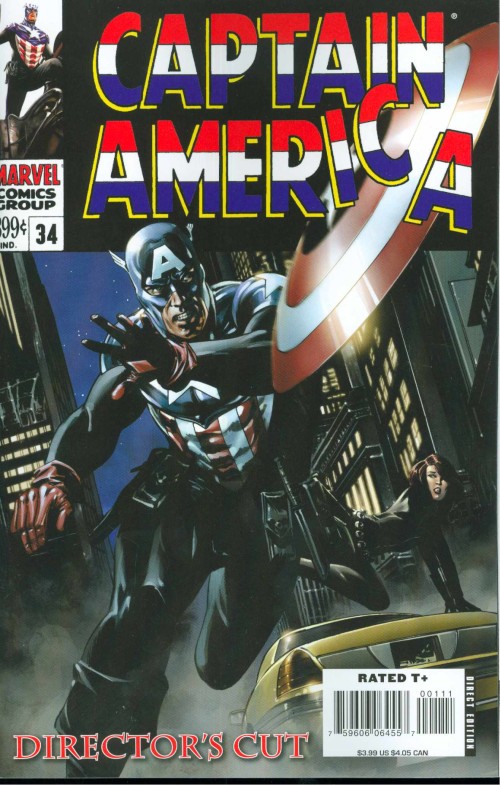 Captain America #34 (2005) directors cut