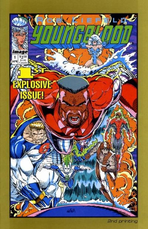 Youngblood #1 (1992) second print