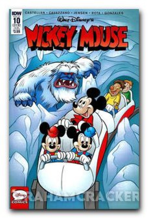 Mickey Mouse #10 (2015) subscription cover
