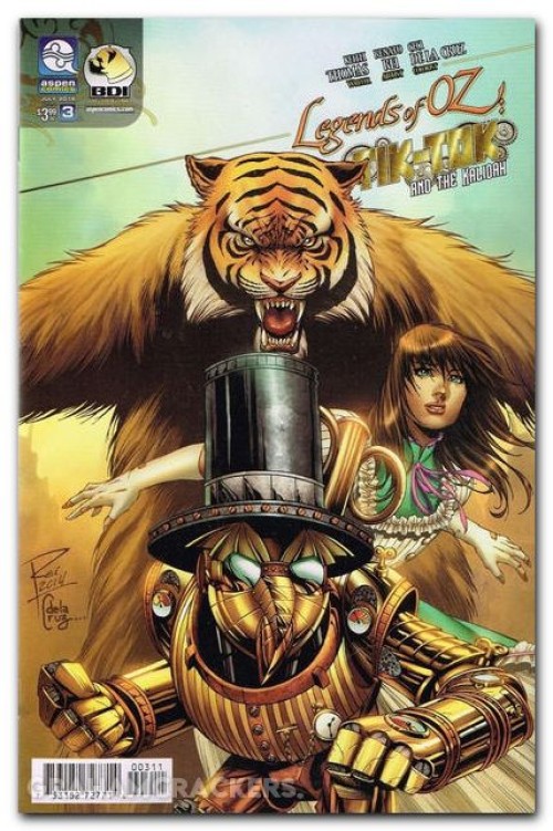 Legends Of Oz Tik Tok And Kalidah #3 (2016) cover a