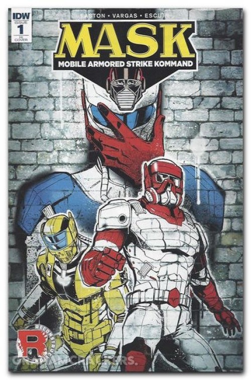 MASK Mobile Armored Strike Kommand #1 (2016) variant cover a