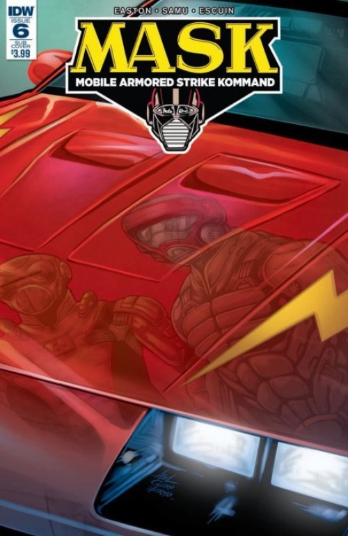 MASK Mobile Armored Strike Kommand #6 (2016) subscription variant b