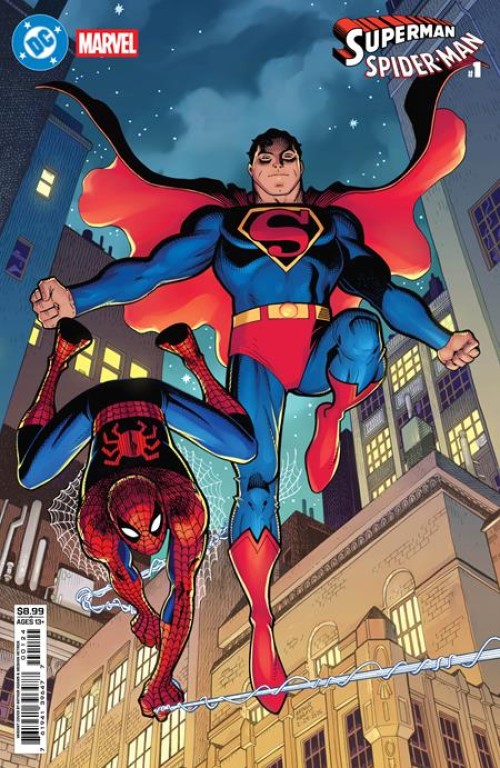 Superman Spider-Man #1 (2026) cover l adams variant