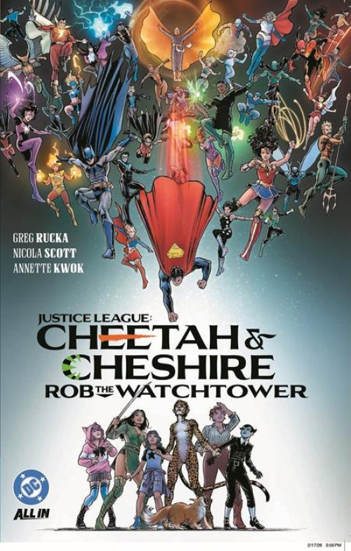 Cheetah And Cheshire Rob The Justice League TPB #01 The Watchtower