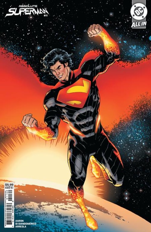 Absolute Superman #11 (2024) second print cover b izaaske variant