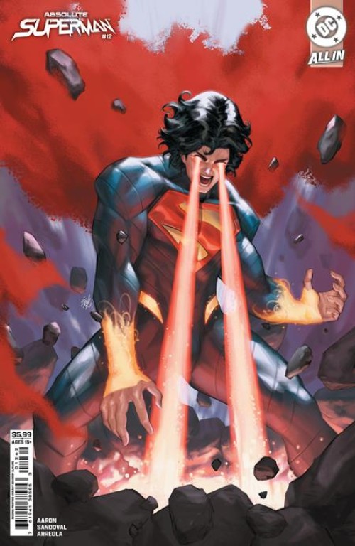 Absolute Superman #12 (2024) second print cover b ejikure variant