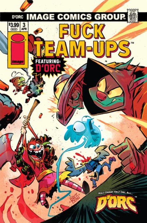 Dorc #3 (2026) cover d bean nsfw i hate fairyland team up variant