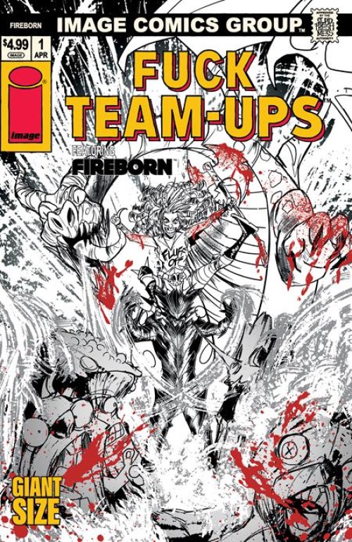 Fireborn #1 (2026) cover o mulholland nsfw i hate fairyland team up variant