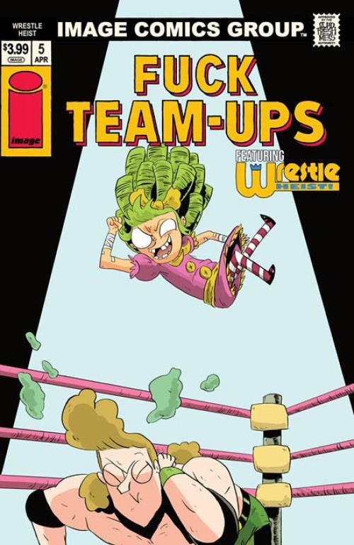 Wrestle Heist #5 (2025) cover c starks nsfw i hate fairyland team up variant