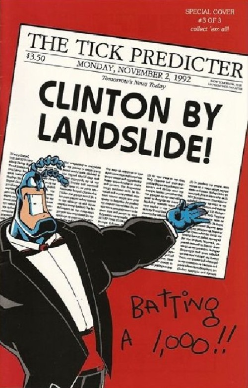 Chroma Tick #4 (1992) bill clinton edition