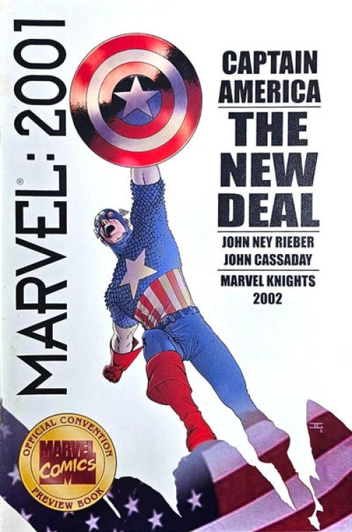 Cover of Marvel Comics: 2001 #1