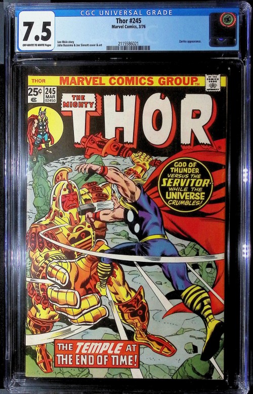 Thor #245 (1966) CGC 7.5