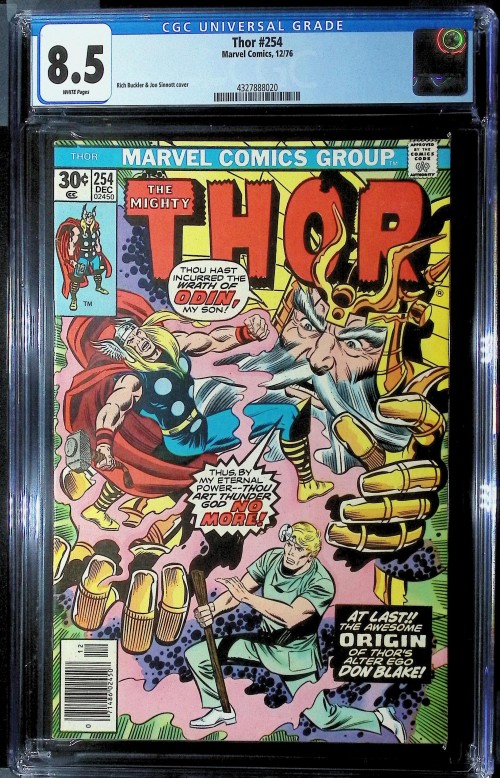 Thor #254 (1966) CGC 8.5