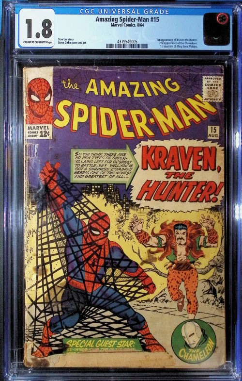 Amazing Spider-Man #15 (1963) CGC 1.8