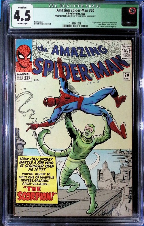 Amazing Spider-Man #20 (1963) CGC 4.5 (Q)