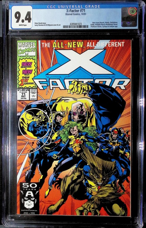 X-Factor #71 (1986) CGC 9.4