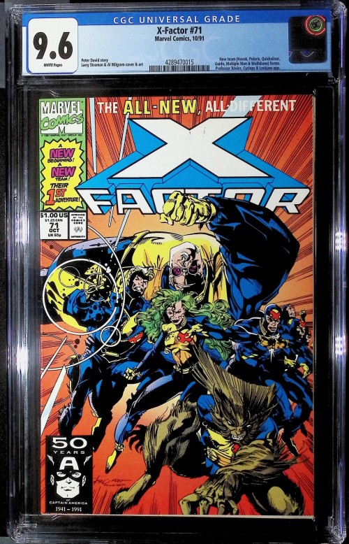 X-Factor #71 (1986) CGC 9.6
