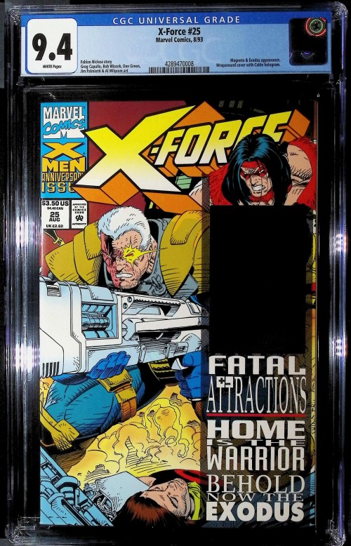 X-Force #25 (1991) CGC 9.4