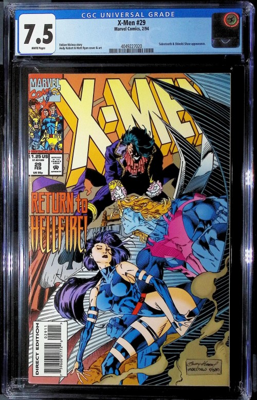 X-Men #29 (1991) CGC 7.5