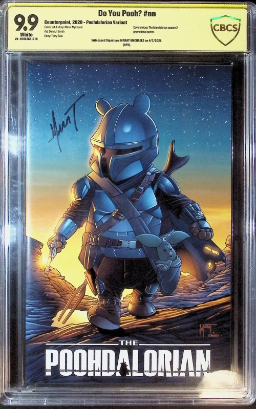 Do You Pooh #1 (2020) Poohdalorian variant CBCS 9.9 signed