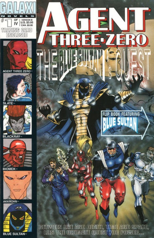Agent Three-Zero The Blue Sultans Quest #1 (1994)