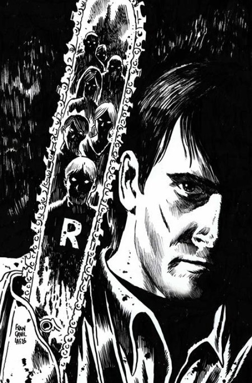 Archie X Army Of Darkness #3 (2026) cover o francavilla line art virgin variant