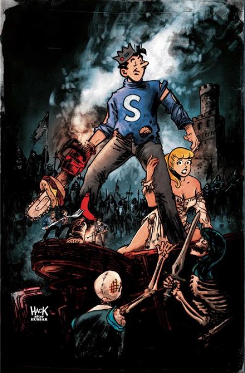 Archie X Army Of Darkness #3 (2026) cover p hack jughead virgin variant