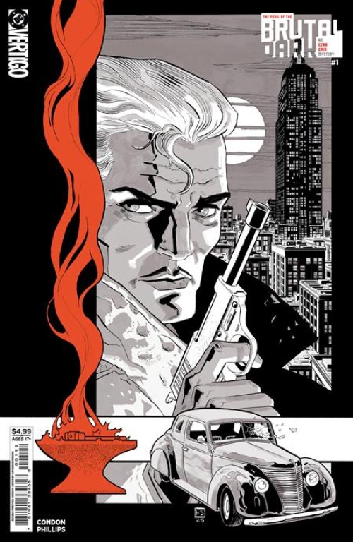 The Peril Of The Brutal Dark An Ezra Cain Mystery #1 (2026) second print cover b sherman variant