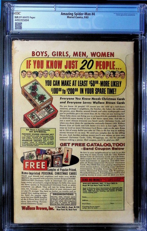 Amazing Spider-Man #4 (1963) CGC 3.0