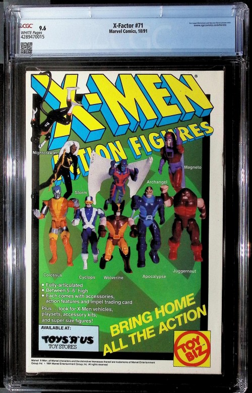 X-Factor #71 (1986) CGC 9.6