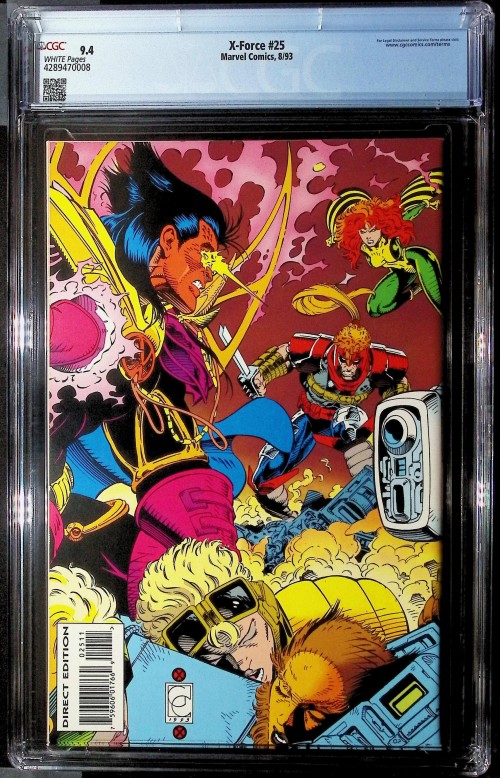 X-Force #25 (1991) CGC 9.4