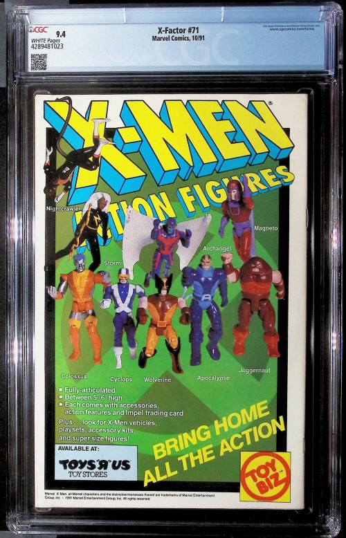 X-Factor #71 (1986) CGC 9.4