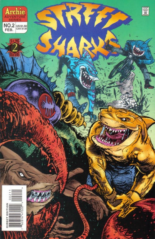 Street Sharks #2 (1996, 1st Series)