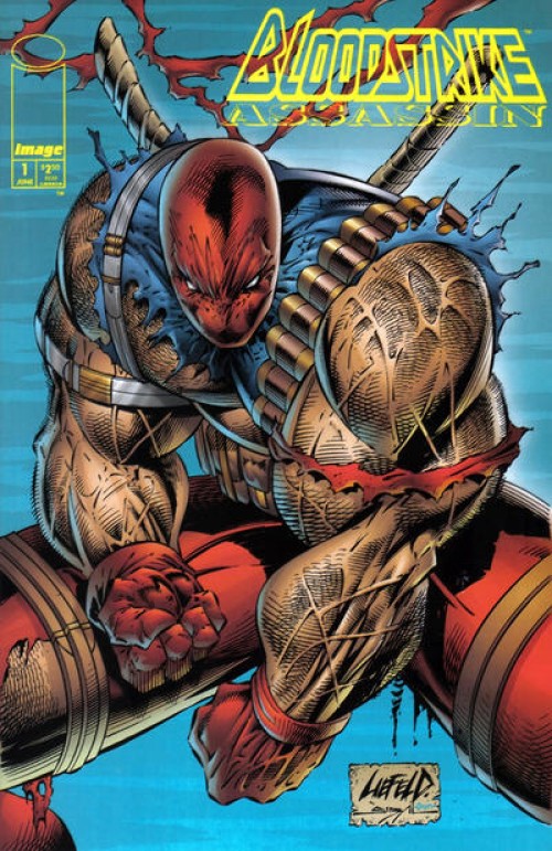 Bloodstrike Assassin #1 (1995) Liefeld cover