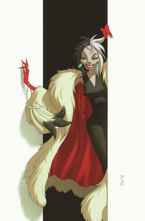 Disney Villains Cruella De Vil #4 cover h forbes virgin variant
