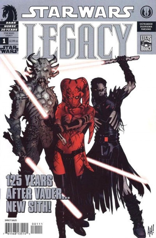 Star Wars Legacy #1 (2006) third print