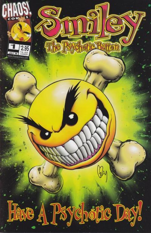 Smiley The Psychotic Button #1 (1998)