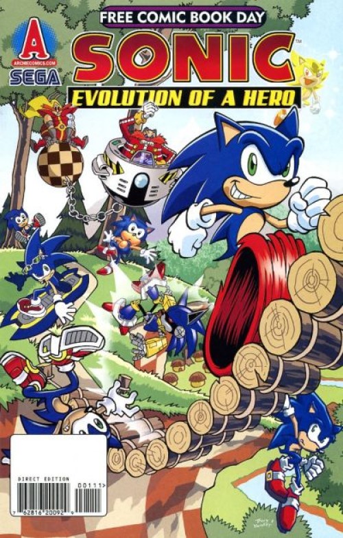 FCBD 2009 Sonic the Hedgehog Evolution of a Hero