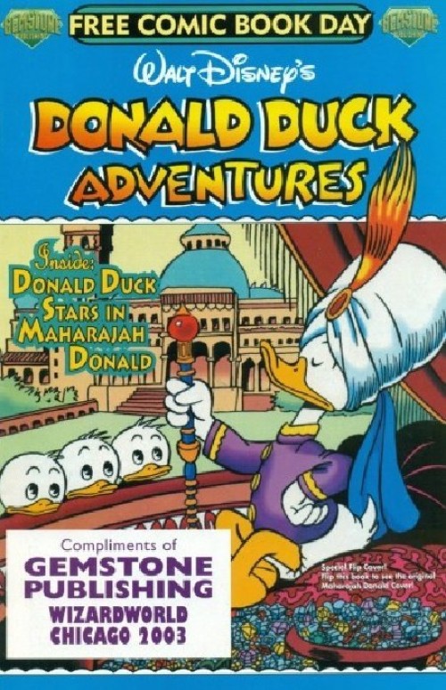 FCBD 2003 Donald Duck Adventures Wizard World Chicago Exclusive