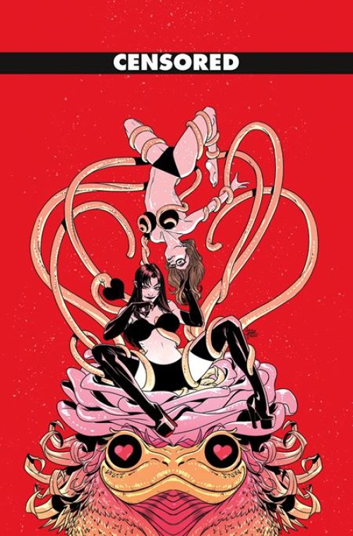 Money Shot Big Bang #1 (2025) cover d howell lilith crossover black bag variant
