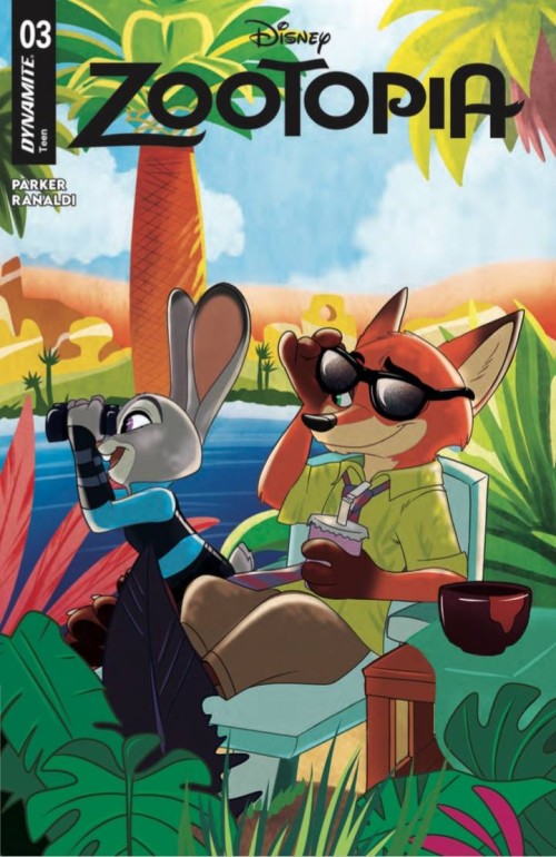 Zootopia #3 (2025) cover a forstner
